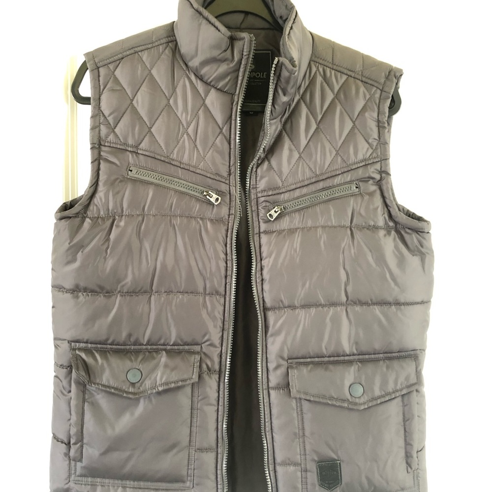 Grey Southpole Vest